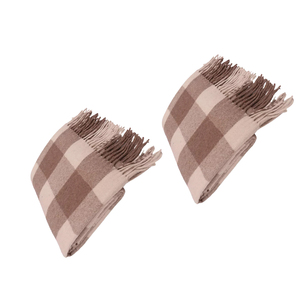 ผ้าห่มขนสัตว์อินเดียผ้าทอลายสก็อตขนาดมาตรฐานมาตรฐาน - Product Image 4