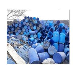 Residuos de plástico de tambor azul HDPE de primera calidad en venta |   Restos de bidones azules en fardos para la venta - Product Image 6