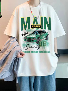 Streetwear personnalisé DGT T-shirt Logo Hip Hop coton surdimensionné graphique T-shirt impression numérique sérigraphie t-shirts pour hommes - Product Image 4