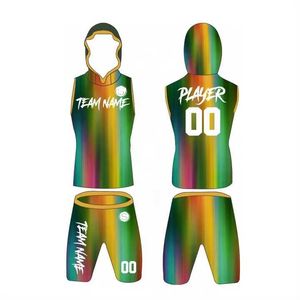 Ensembles d'uniformes personnalisés pour adultes 7V7 respirants entièrement sublimés - Product Image 5