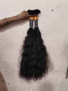 100% Cabello natural virgen al por mayor alineado con cutícula, paquetes de cabello indio sin trama, vendedores de cabello virgen indio alineados con cutícula - Product Image 3