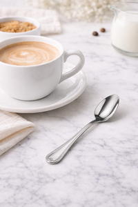 Mr.Spoon Serie Flores, Cuchara de Café 125 mm, Acero Inoxidable 18/0, Plateado, Apto para Lavavajillas, Ideal para Hostelería y Restaurantes - Product Image 3