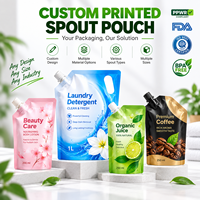 Sacs d'emballage en plastique pour détergent à lessive, personnalisables avec logo, pour produits d'impression de qualité supérieure, pour la lessive liquide et le nettoyage du linge