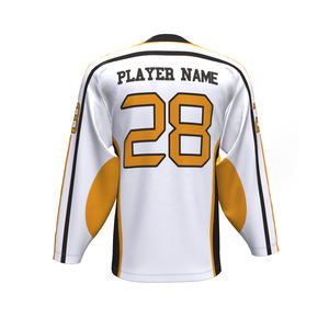 Jersey de Hockey sobre Hielo Unisex de Alta Calidad, Hecho a Medida con Logotipo, Corte Regular, Precio al por Mayor, Jersey Deportivo con Estampado por Sublimación - Product Image 3