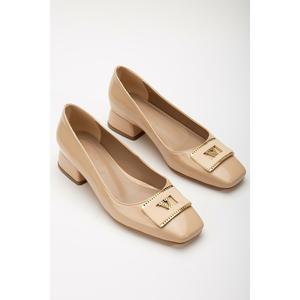 Suins Basily scarpe con fibbia a V da donna con tacco medio - Product Image 4