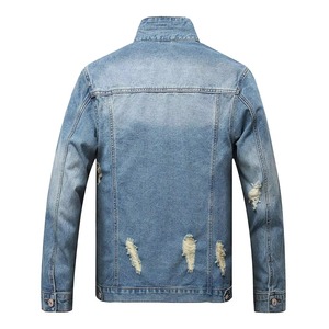 แจ็คเก็ตยีนส์ลำลองผู้ชายคุณภาพพรีเมียมจากโรงงาน รับออกแบบตามสั่ง ราคาขายส่ง ทรงเข้ารูป กันลม เป็นมิตรกับสิ่งแวดล้อม - Product Image 2