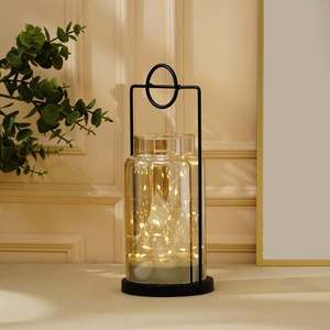 New Arrival <b>Tea</b> <b>Light</b> Holder With Glass Votive Metal Christmas Decoration for Parties-Iron Candle Stand with Box Packaging - Product Image 1