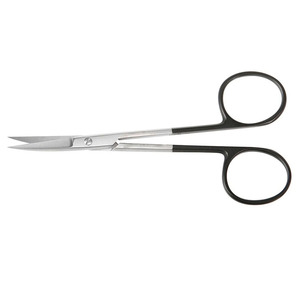 High Quality Custom Logo Manual Iris Scissors Set Stainless Steel Curved <b>Blade</b> at Wholesale Price for Basis <b>Surgical</b> Instruments - Product Image 5