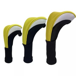 Vente chaude Pas Cher Prix PU Cuir Lame Maillet Aimant OEM Personnalisé Golf Bois Pilote Putter Fer Couvre Golf Club Couverture Étanche - Product Image 1
