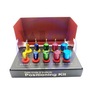 Kit de posicionamiento de implantes más vendido, 10 Uds., pasadores quirúrgicos para colocación de implantes dentales y Kit de posicionamiento de fresas Wenquar - Product Image 4