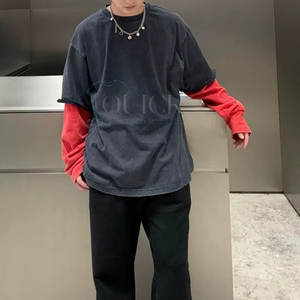 Camisetas de Verano Casuales de Doble Capa para Mujer, de Secado Rápido, Transpirables, Ecológicas, de Algodón y Poliéster, Cómodas y de Alta Calidad - Product Image 2