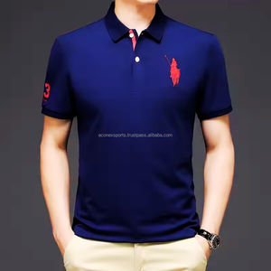 Camisetas de polo de algodón de alta calidad deportivas Econex, camisetas con cuello y logotipo personalizado para hombres, venta al por mayor a granel y servicios OEM - Product Image 3