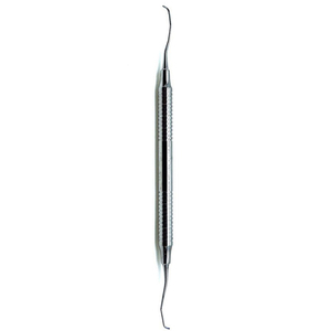Elevador de examen Dental de acero inoxidable Superior, curetas dentales de potencia Manual, mango final, equipos dentales huecos - Product Image 2