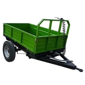 Remolque de tractor agrícola de calidad y remolque hidráulico de volcado de jardín de granja pequeña en Francia - Product Image 6