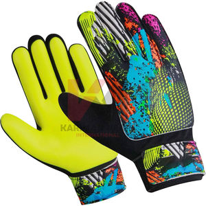 Wholesale Professional Soccer Goalkeeper Gloves With High <b>Grip</b> Latex Palm Durable Breathable Construction - Product Image 1