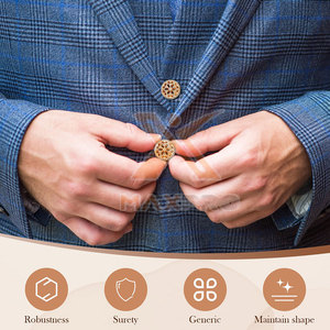 กระดุมเหล็กสำหรับชุดพิธีการคุณภาพดีที่สุด แบรนด์ส่วนตัว ดีไซน์ใหม่ - Product Image 5