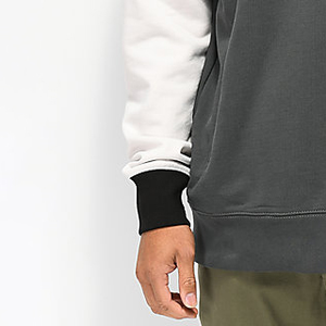 Men's <b>Grey</b> Hoodie Raglan Sleeves High Quality Custom Design Modern Embroidery Screen Printing Winter Customizable <b>Sweatshirt</b> - Product Image 4