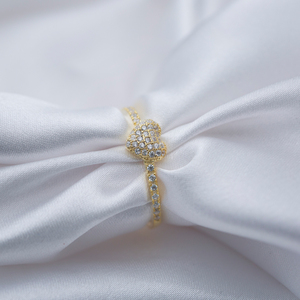 แหวนเงินแท้ 925 ดีไซน์คลาสสิกทรงหัวใจประดับเพชร CZ งานฝีมือประณีต เหมาะสำหรับงานแต่งงาน สไตล์ตุรกี สำหรับผู้หญิง - Product Image 6