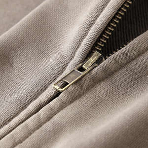 High Quality Cotton Fleece Oversized Fit Full <b>Zip</b> Up Thumbholes <b>Crop</b> Top <b>Hoodie</b> Custom Logo Sports Active Wear Women's Hoodies - Product Image 5