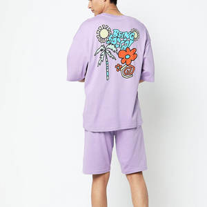 Best Sale <b>Men's</b> Casual <b>Shorts</b> Set Lightweight & Breathable Custom Logo Printed Low MOQ for Summer - Product Image 4