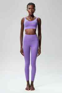 Sports Fitness Yoga Wear Set Bra <b>Women</b> Backless Sexy Gym Breathable Quick Drying Running <b>Leggings</b> Pants - Product Image 6