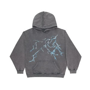 Sweats à capuche personnalisés pour hommes et femmes, polaire, pull-over, hiver, chaud, streetwear, style décontracté, manches longues, broderie de haute qualité, impression - Product Image 5