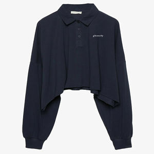 Vêtements de travail pour femmes, décontractés, à manches courtes, unis, personnalisables, coupe ajustée moderne, tissu en coton extensible, séchage rapide, respirant - Product Image 1