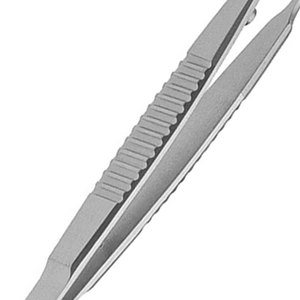 แหนบดึงขนตาสแตนเลสพิมพ์โลโก้ตามสั่ง - ปลายเรียบ ทนทาน ขนาด 10 มม. ยี่ห้อ LENDIZER SURGICAL - Product Image 5
