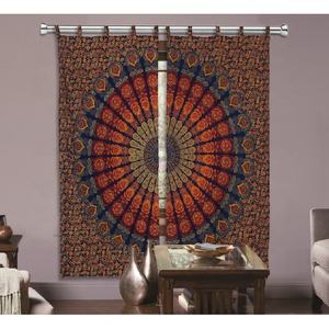 Mandala Print Bedroom <b>Curtains</b> Hippie Bohemia Home Decor Room Custom Size Block Print <b>Curtains</b> Home Decor Textiles - Product Image 5