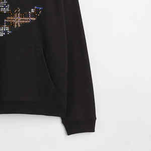 Offre Spéciale nouveauté strass sweats à capuche pour hommes nouveau dernier Style respirant léger hommes strass sweats à capuche et sweat-shirts - Product Image 6