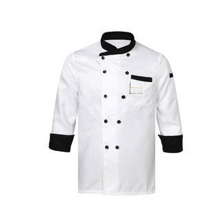 Classic <b>Top</b> Quality <b>Chef</b> Jacket for Sale New Design Custom Wholesale Price <b>Chef</b> Uniform in Different Design - Product Image 1