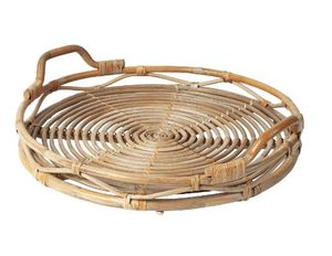 Maravillosa bandeja de servicio de ratán de bambú, bandeja decorativa hecha a mano para mesa de almacenamiento, decoración del hogar de granja - Product Image 4