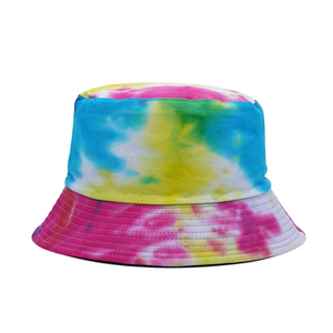 Sombrero de Pescador de Algodón con Bloques de Color de Moda para Viajes, Playa, Uso Casual y para las Cuatro Estaciones - Product Image 1