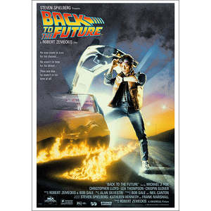 Modern Style Back to the Future <b>Poster</b> Made of Paper for Wall Decor - Product Image 4
