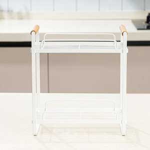 Glass Spice Rack for a Sleek <b>Kitchen</b> Modern Glass Spice Rack for Cabinet or <b>Pantry</b> - Product Image 3