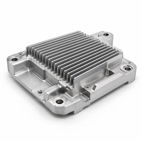 Pièces de dissipateur thermique à refroidissement liquide sur mesure, tube d'extrusion en aluminium, pièces en aluminium usinées CNC pour modules de batteries de véhicules électriques