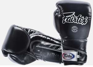 Gants de boxe Fairtex Bgv6 Angular Sparring noirs de qualité supérieure 2026 pour l'entraînement de boxe, kickboxing, MMA, Muay Thai - Product Image 2