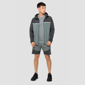 Venta caliente Nuevos conjuntos de rompevientos de moda para hombres Patrón sólido Cuello alto Rompevientos a prueba de viento con cierre de cremallera Venta en línea - Product Image 4