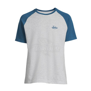 Fashionable Men's <b>T</b>-<b>Shirts</b> Cotton/Bamboo Fiber Short <b>Sleeve</b> 220g Quick Dry & Breathable Customizable Low MOQ Factory Price - Product Image 1