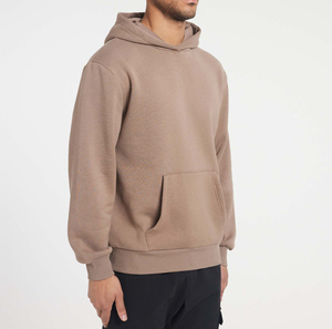 Vente en gros de sweats à capuche surdimensionnés pour hommes pull-over vierge en coton épais 450gsm logo personnalisé OEM ODM fournisseur d'usine - Product Image 1