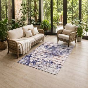 <b>RUGS</b> DEPOT LXDP-0842 Wholesale Grey Silver Modern Vintage Digital Printed Machine Washable Chenille Area <b>Rug</b> <b>Non</b> <b>Slip</b> - Product Image 6