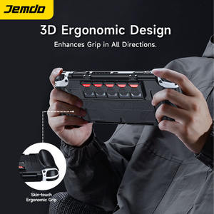 Jemdo Mango ergonómico y cómodo para <span class=keywords><strong>Switch</strong></span> OLED Estuche rígido <span class=keywords><strong>de</strong></span> una pieza 5 Ranuras para tarjetas <span class=keywords><strong>de</strong></span> juego para <span class=keywords><strong>Nintendo</strong></span> Juego a prueba <span class=keywords><strong>de</strong></span> golpes - Product Image 4