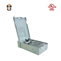   Boîtier de déconnexion CA extérieur certifié non-fusionnable pour CVC/R, étanche, 60A 120/240Vac, 3 fils, avec disjoncteur de charge