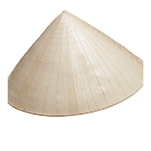 Sombrero cónico de hoja de palma de bambú tejido a mano, auténtico estilo vietnamita, cómodo, práctico, perfecto para eventos al aire libre - Product Image 3