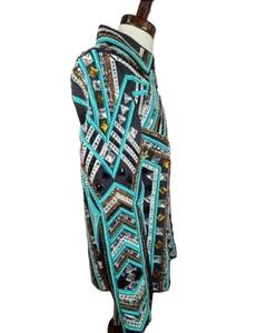 Veste équestre à fermeture à glissière élégante et élégante de qualité supérieure pour l'équitation occidentale - Product Image 2