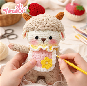 New Products Handmade Yarn Animal Crochet Material Kit Toy Animals Crochet Set Kit for Beginners Wholesale