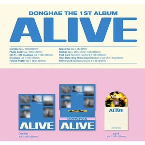 ซูเปอร์จูเนียร์ ดงเฮ - อัลบั้มภาพถ่ายฉบับสมบูรณ์ชุดที่ 1 ALIVE เวอร์ชั่นโฟโต้บุ๊ค - Product Image 3