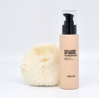 Fond de teint liquide sans sébum LEBELAGE au collagène et aux herbes avec protection solaire n° 21 Beige Naturel Taille Régulière Teint Moyen