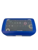 Juego de destornilladores magnéticos ODM de acero S2 con estuche rígido, juego de puntas de estrella, venta al por mayor de herramientas manuales OEM
