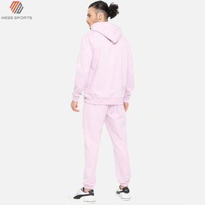 Survêtements d'hiver personnalisés MESS SPORTS pour hommes, ensembles de jogging à marque privée, en molleton technique 100 % coton, grandes tailles avec sweats à capuche - Product Image 4